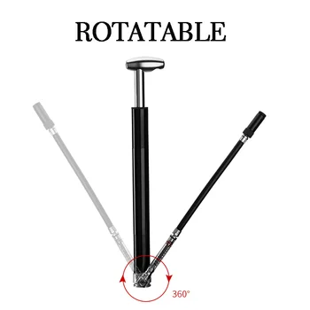 

ROCKBROS 160 PSI Cycling Pump Bicycle Tire Pump Air Inflator Schrader & Presta Valve Road MTB Bike Aluminum Alloy Bicycle Pump