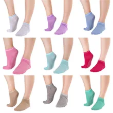 Women Yoga Socks Cotton Dance Gym Sport Non Slip Massage Pilates Fitness Socks цена Women Yoga Socks Cotton Dance Gym Sport Non Slip Massage Pilates Fitness Socks цены онлайн