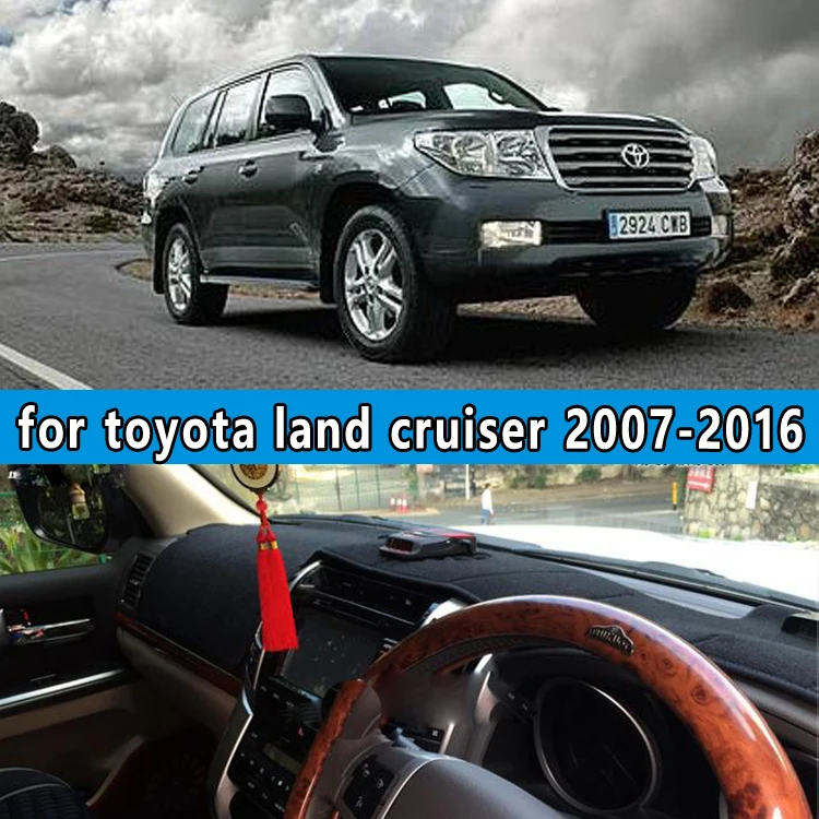 dashmats car styling accessories dashboard cover for toyota LAND