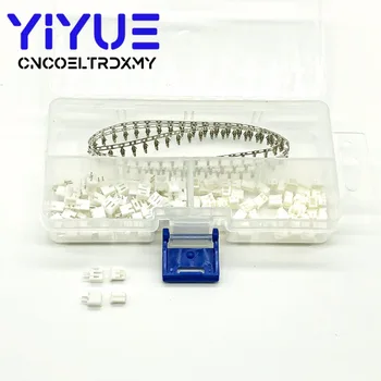

200pcs/50sets PH2.0 2pin 2.0mm Pitch Terminal Kit / Housing / Pin Header JST Connector Wire Connectors Adaptor PH Kits
