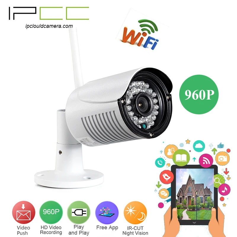 IPCC Built-in8G TF карта HD 960 P Беспроводной wi-fi ip-камера Видеонаблюдения 1 3-МЕГАПИКСЕЛЬНАЯ