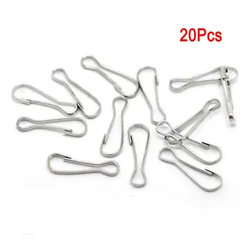 

20pcs Pet / Rat Hammock Clips Metal Hooks Lanyard Cage Accessories