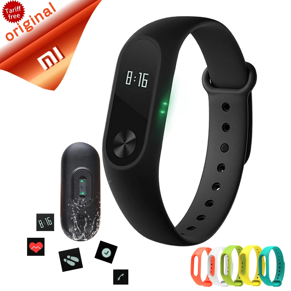 Original Xiaomi Mi Band 2 Smart Bracelet Heart Rate Monitor Xiaomi band