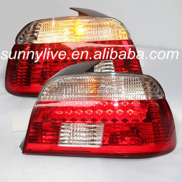 Для BMW E39 5 Series 520 525 528 530 535 540 светодиодный задний фонарь 1995 2003 года красный белый