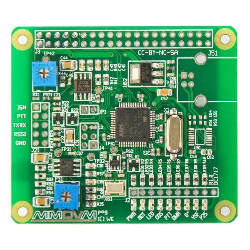 MMDVM повторитель многомодовый цифровой голосовой модем для Raspberry Pi Arduino поддержка YSF D-Star DMR Fusion P.25