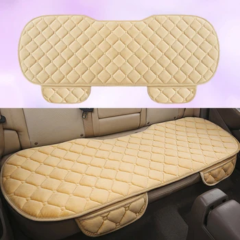 

Non-slip Car Silicone Seat Comfort Breathable Durable Plush Cotton Rear
