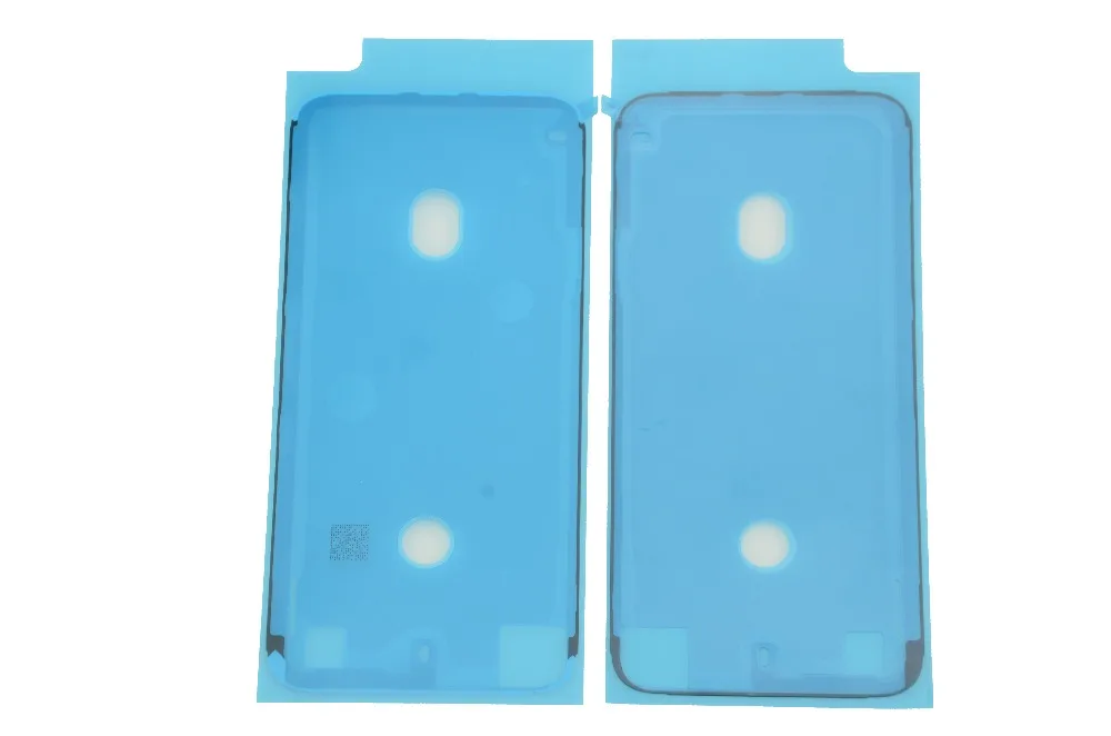 2 x Водонепроницаемая наклейка для iPhone 6S 7 8 Plus X XR XS Max клейкая нарезанная рамка ЖК