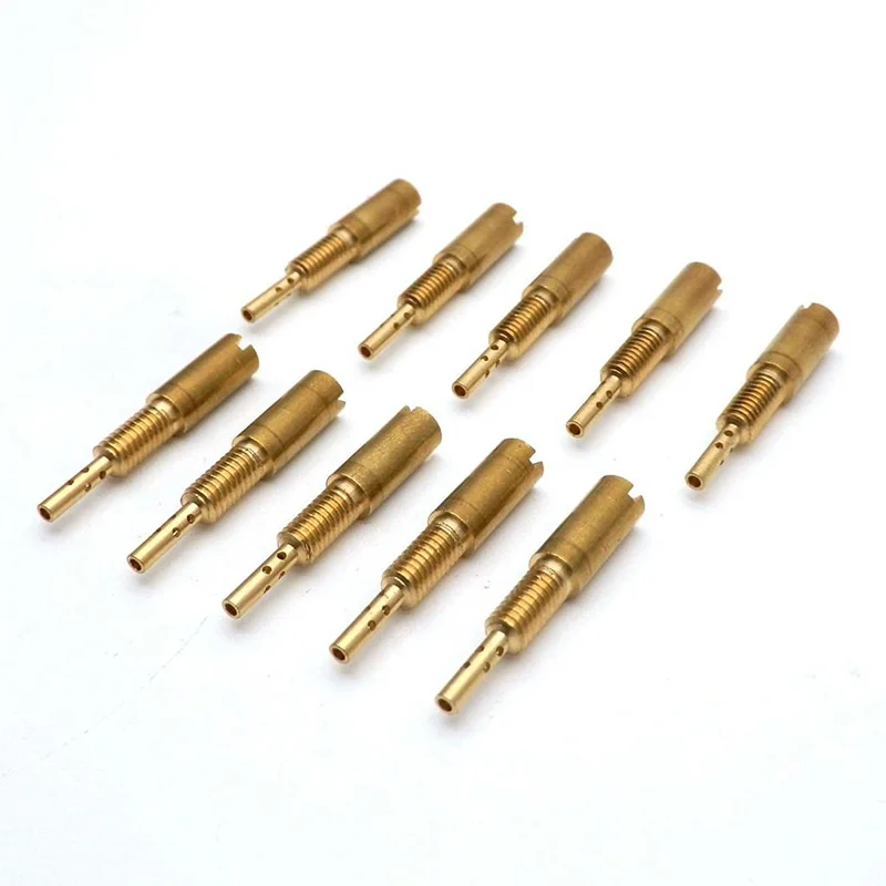 

12x Pilot Jets Slow Jet For Mikuni Carb VM28 /486 TM33 TM36 TM40 Accessories parts replacement