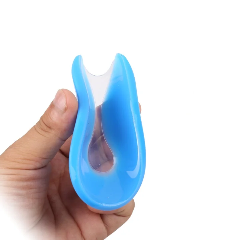 Protezioni per speroni in gel di silice medica al 100% Cuscinetti per tallone in silicone Accessori per fascite plantare Scarpe Solette ortopediche_voghion.com