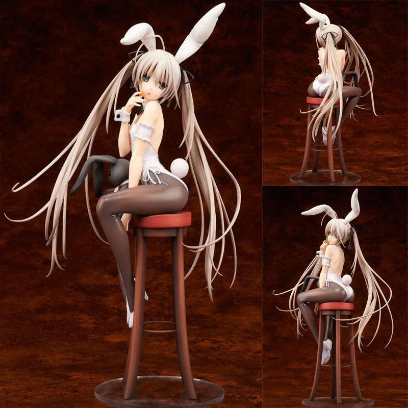 

Kasugano Sora Sexy girl model figure Yosuga no Sora 22cm anime 1/7 scale painted figures Rabbit Girl collection boxed Y7968