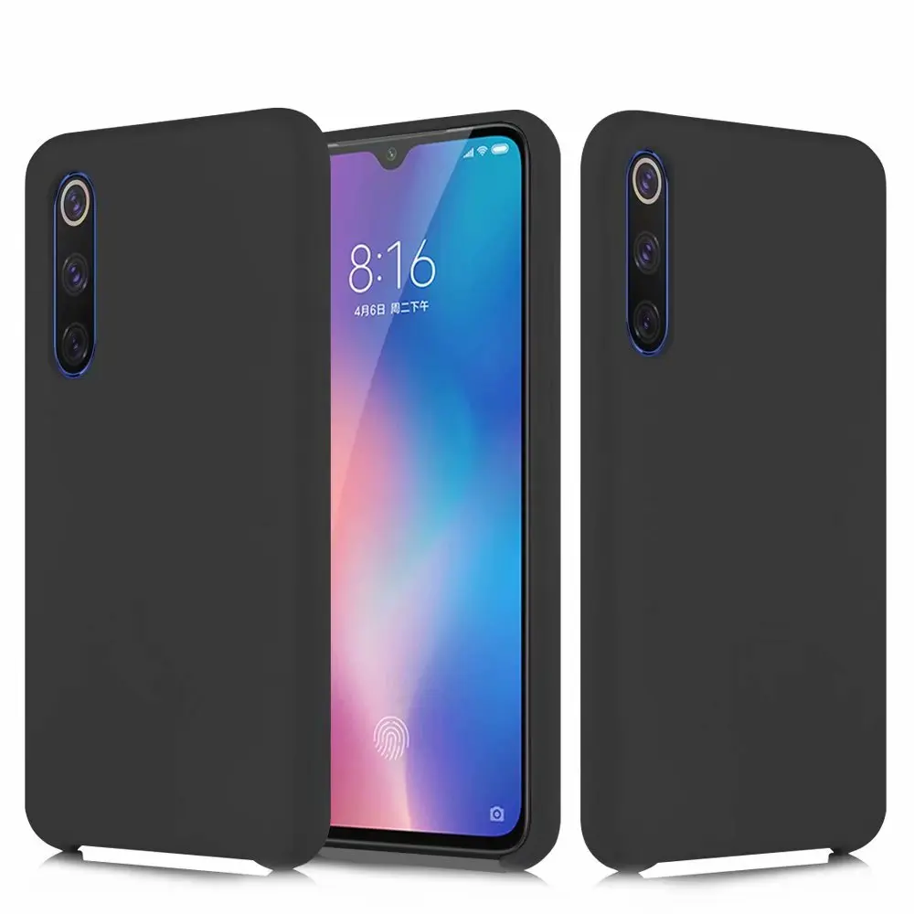 Black Оригинальные чехлы HYSOWENDLY Macaron для Redmi Note 4X7 Note 7 8 Pro Redmi K20 матовый Силиконовый чехол из ТПУ Для Xiaomi Note 3 9 SE cc9 - Цвет: Black
