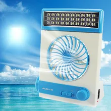 Мини-вентилятор солнечной энергии, многофункциональные вентиляторы переменного тока с прямым зарядным устройством, Светодиодный настольный светильник и светодиодный фонарик 110-220 В, перезаряжаемый