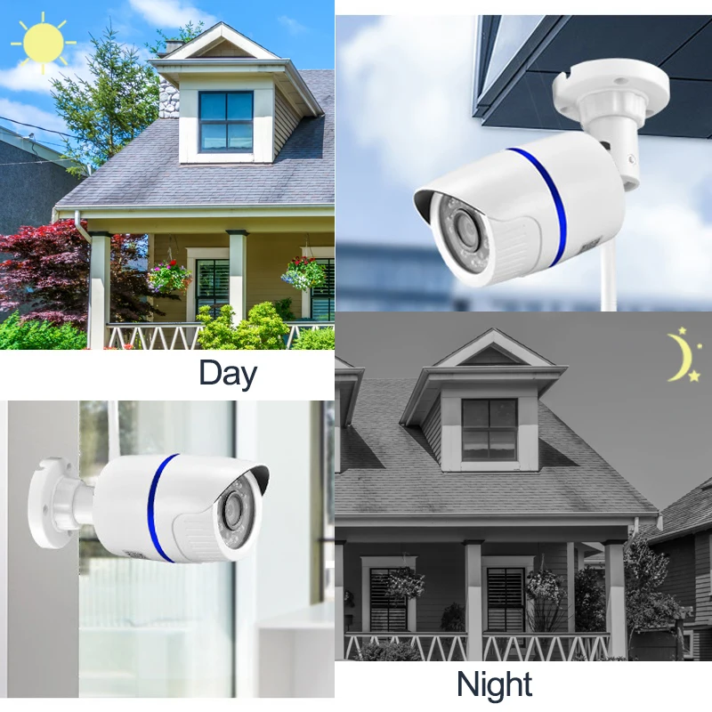 Wouwon iCSee XMEye 1080P Водонепроницаемая наружная ip камера WiFi беспроводная безопасности