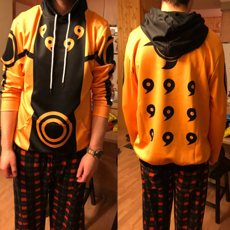 Naruto Hoodies Boruto Jacket Men 3D Hoodie Akatsuki Coat Uchiha Itach Cosplay Costume Kakashi Sweatshirt Luxtees (33)