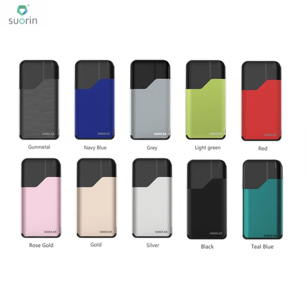 

Hot Sale 100% Original Suorin Air Starter Kit With 400mAh Battery 2ml pod Cartridge Vape Kit vs Minifit / Drag novo pod kit