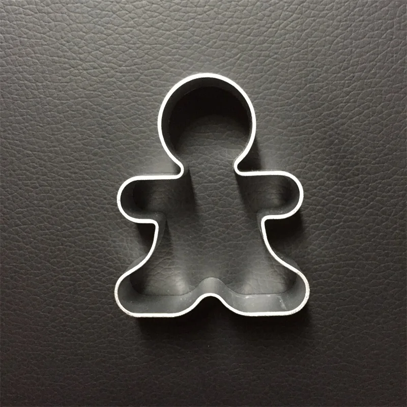 

Free shipping Ginger Bread Men aluminium alloy Biscuit Pastry Mold Cookies cutter Christmas series