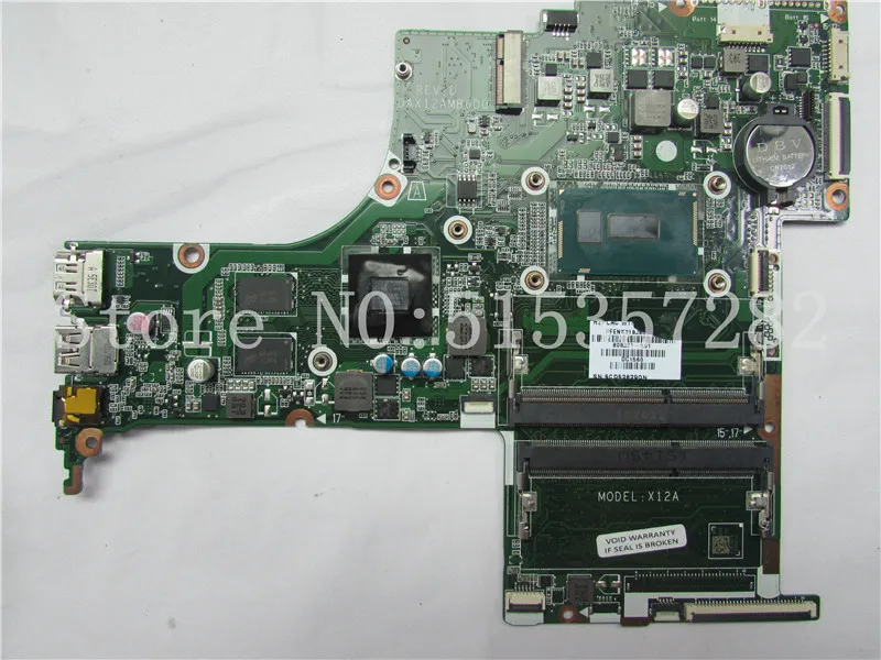 Бесплатная доставка для HP 17-G078CA 809321-501 940M i5-5200U DAX12AMB6D0 материнская плата ноутбука |
