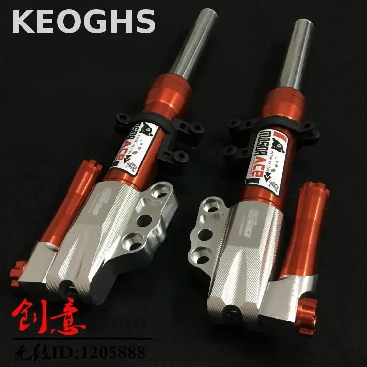 

Keoghs Mosdaace Scooter Front Shock Absorber/fork 30mm-360mm-400mm(axle Hole To Top) For Yamaha Modify