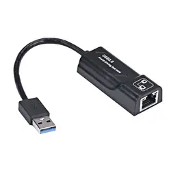 USB 3.0 10/100/Gigabit Ethernet 1000 Мбит RJ45 внешний сетевой карты сетевой адаптер удобство 17Aug28 hh33