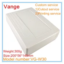 5 шт./лот электронный усилитель настенный корпус 200*56*145 мм IP54 ABS пластиковые проектные Чехлы diy для провода соединителя