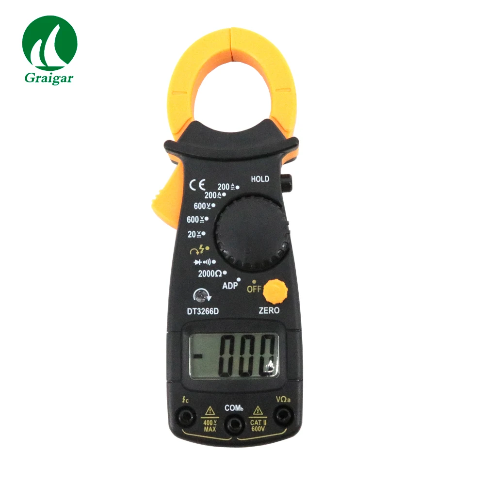 

DT3266D Portable Digital clamp meter ac dc multimeter