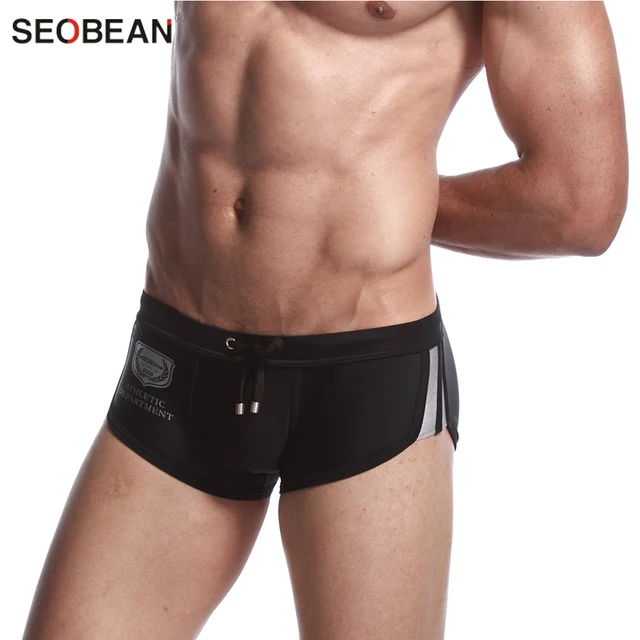 Cheap 2017 Boxer briefs solid men's swimwear shorts for bathing beach 4 color swim swimsuit maillot de bain water sports men swimwear Cheap 2017 Boxer briefs solid men's swimwear shorts for bathing beach 4 color swim swimsuit maillot de bain water sports men swimwear