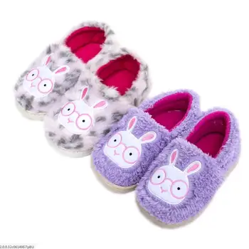 

Baby Home Reindeer Rabbit Clause Slipper Warm Soft Indoor Fashion Floor Slippers Boy Girls Kids Cartoon Shoes Children Slippers