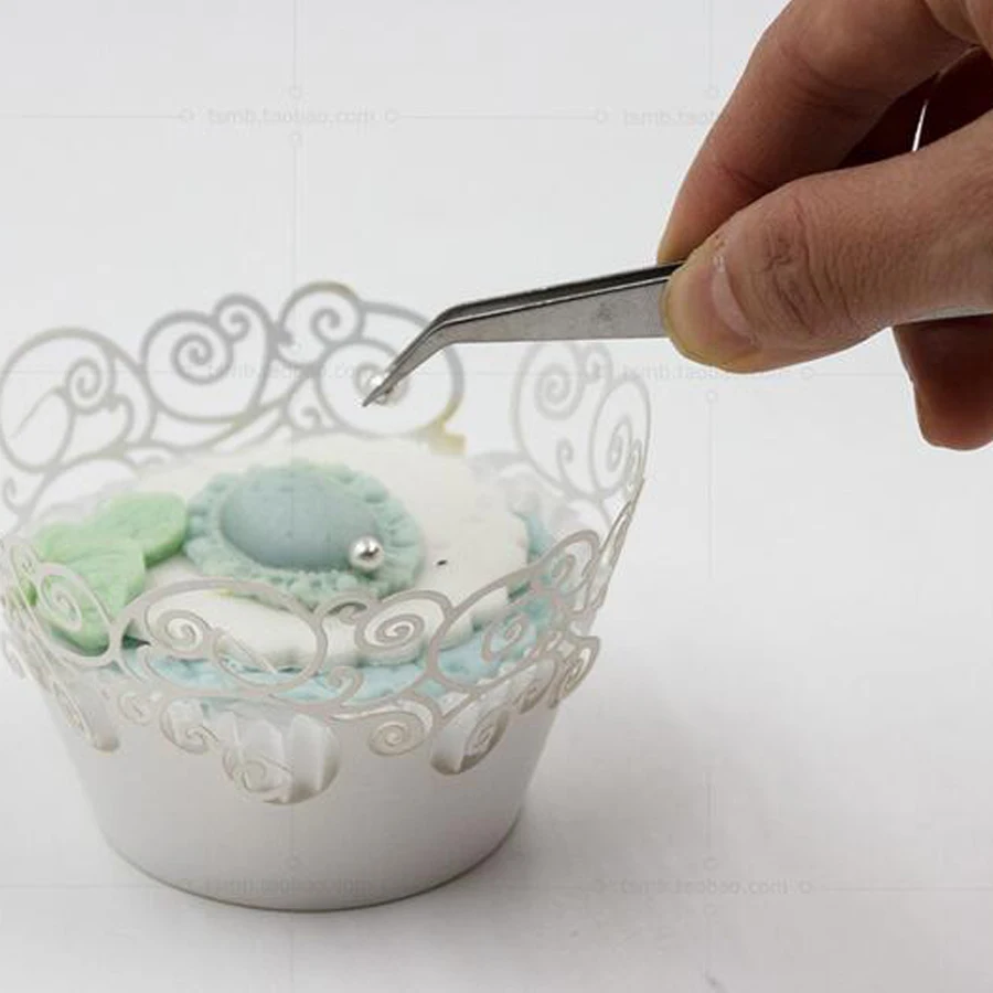 Пинцет из нержавеющей стали антистатический пинцет для выпечки|baking accessories|cake