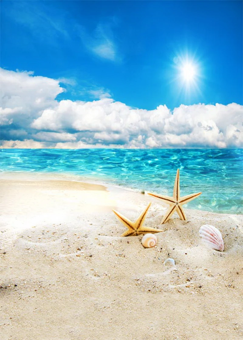 rtfc Beach Scenery Starfish Blue Sky Photo Background Computer Printed Living Room Tv Photography Backdrop Wallpaper-200X140Cm rtfc Beach Scenery Starfish Blue Sky Photo Background Computer Printed Living Room Tv Photography Backdrop Wallpaper-200X140Cm