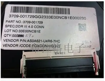 

Memory deck connector AS0A621-U4R6-7HC DDR3 4.0 high reverse 204