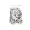 100pcs 25mm Key Chains Tags Accessories Rings Plated Steel Round Split Ring for Pet Id Tags Pet Dog Cats Tag Collar Accessories ► Photo 3/3