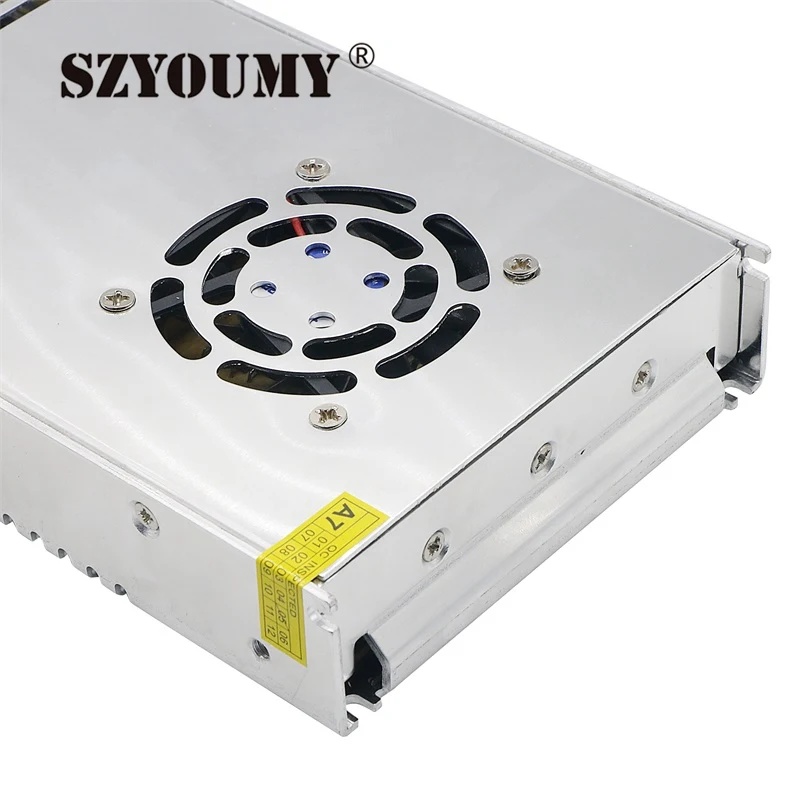 SZYOUMY 5 В 60A 300 Вт коммутации Питание драйвер для 5 В WS2812B WS2801 Светодиодные ленты света AC 200-220 В Вход к DC 5 В