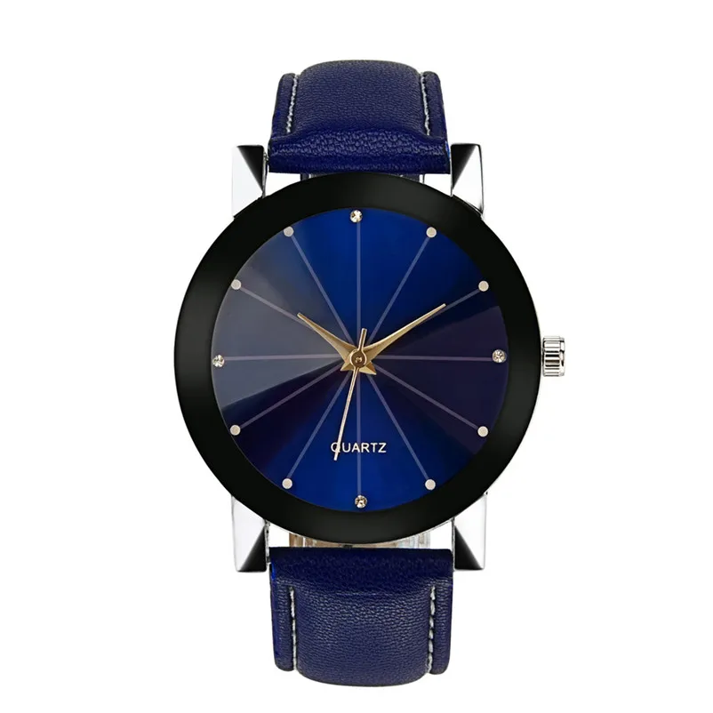 Luxury women's watches casual watches Quartz Sport Military Stainless Steel Dial Leather Band Wrist Watch Reloj mujer M08 (8)