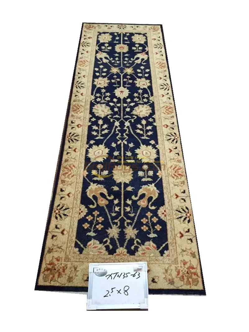 

Original single export Turkish handmade carpets OUSHAK Ozarks pure wool carpet XTN35-63 2.5X8gc158zieyg14