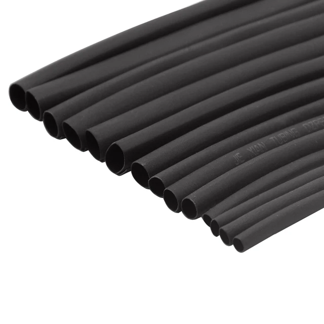 1 metros/lote 21, negro, 1, 2, 3, 5, 6, 8 y 10mm, encogimiento de calor de diámetro, tubo de envoltura de alambre, venta DIY de reparación de conectores 1 metros/lote 21, negro, 1, 2, 3, 5, 6, 8 y 10mm, encogimiento de calor de diámetro, tubo de envoltura de alambre, venta DIY de reparación de conectores