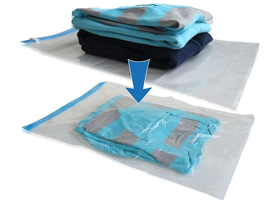 1Pc Travel Compression Bags Vacuum Packing, Roll Up Space Saver Bags For  Luggage, Travel Essentials For Packing Suitcases Tool - AliExpress