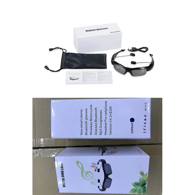 Для велосипеда и уличных видов спорта Smart Bluetooth MP3 гарнитура 4 1 Stereo поляризованных