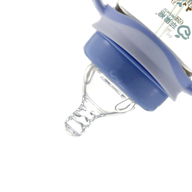 Safe Newborn Baby Feeding Bottle Baby Milk Feeder Feeding Supplement Leak-proof Nursing Nipple Silicon Baby Bottle With Teether