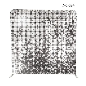 

golden/Silver background of sparkling sequins mosaic photo booth backdrops