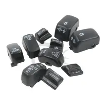 Motorcycle Hand Control Switch Housing Buttons Caps For Harley Touring Electra Glide SOFTAIL DYNA FLHT FLHX FLHTC FLTRX 96-13 Motorcycle Hand Control Switch Housing Buttons Caps For Harley Touring Electra Glide SOFTAIL DYNA FLHT FLHX FLHTC FLTRX 96-13