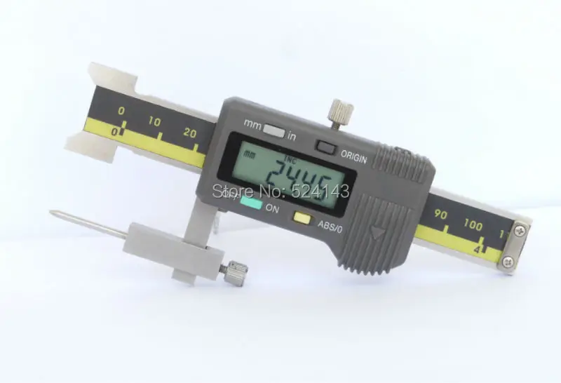Free shipping 0 20mm/ 0 40mm LCD digital gap & step gauge mm/inch