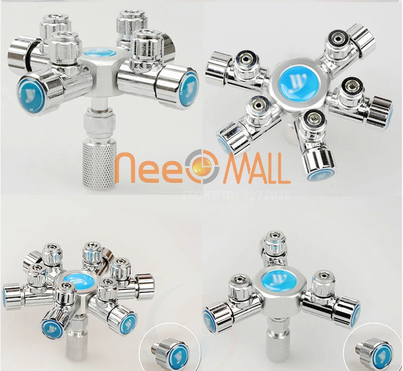 

WYIN Aquarium Multi Way CO2 Regulator Splitter Distributor Needle Valve Check Valve Bubble Counter Solenoid Stainless Steel