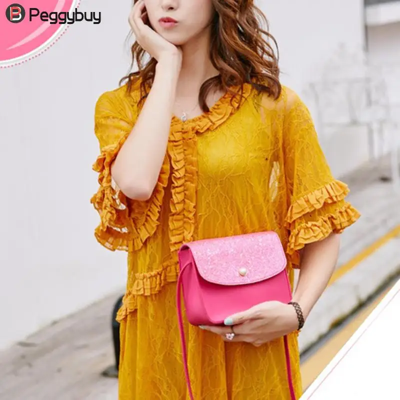 أزياء الفتيات بريق Crossbody حقائب البسيطة حقيبة كتف عارضة حقيبة ساع للنساء ماكياج عارضة Crossbody يجب أزياء الفتيات بريق Crossbody حقائب البسيطة حقيبة كتف عارضة حقيبة ساع للنساء ماكياج عارضة Crossbody يجب