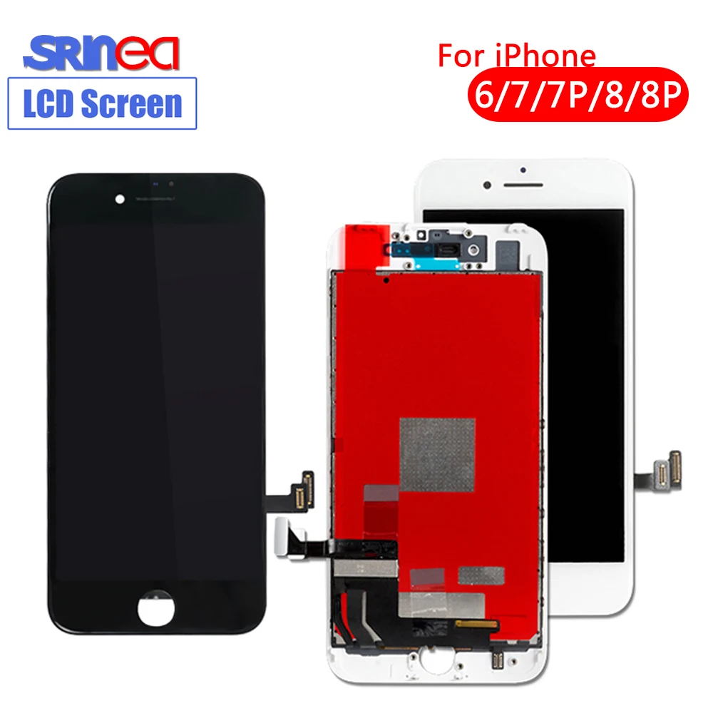 AAA + экран для iPhone 7 7plus 8 8plus 6 OEM дисплей 3D сенсорный дигитайзер сборка ЖК 100%