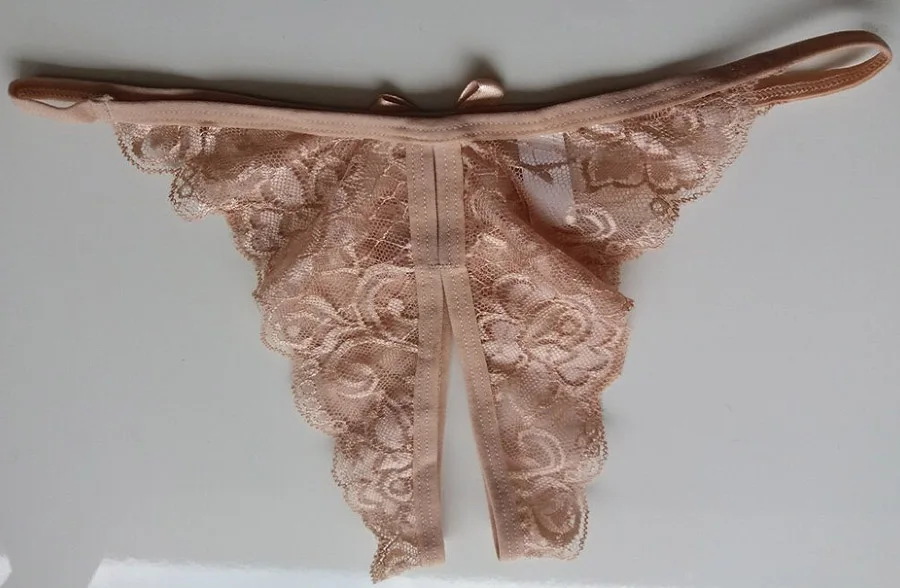 2017 New Arrive Women Sexy Opening Crotch Panties Ladies Flower Lace Female Briefs Thongs G-string Lingerie Sexy Underwear 6813 (26)