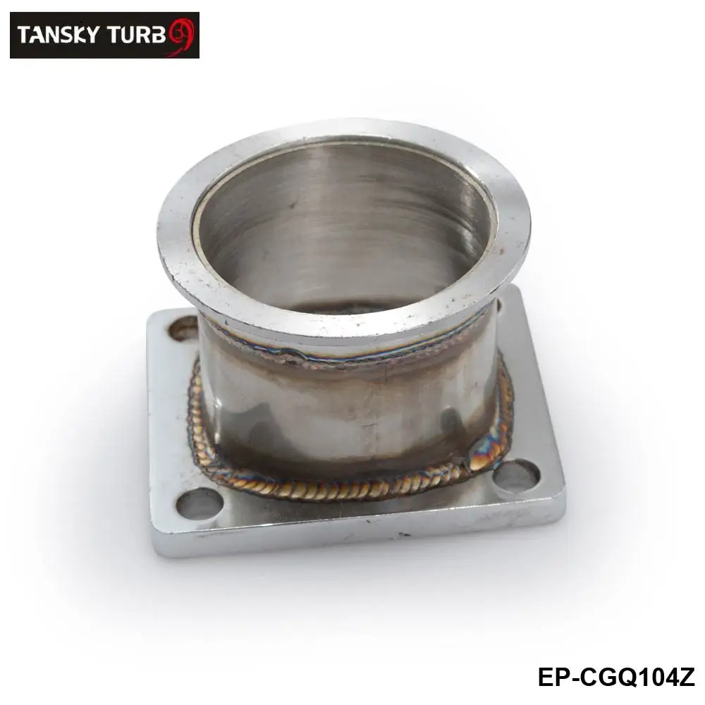 TANSKY - 3" Vband Adapter Flange For T4 Turbo Stainless Steel SS V Band V-Band Adaptor EP-CGQ104Z