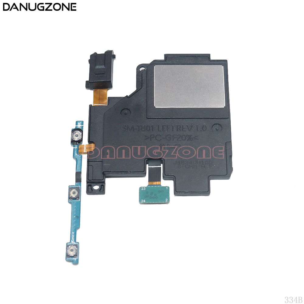 

Power Button Switch Volume Button On / Off Ringer Buzzer Loud Speaker Headphone Audio Jack Flex Cable For Samsung T800 T801 T805