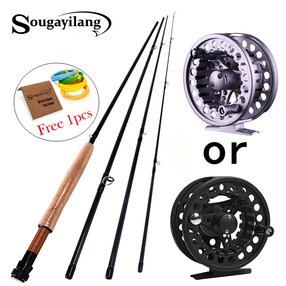 2.7M Fly fishing Rod for 4 Sections Fly ...