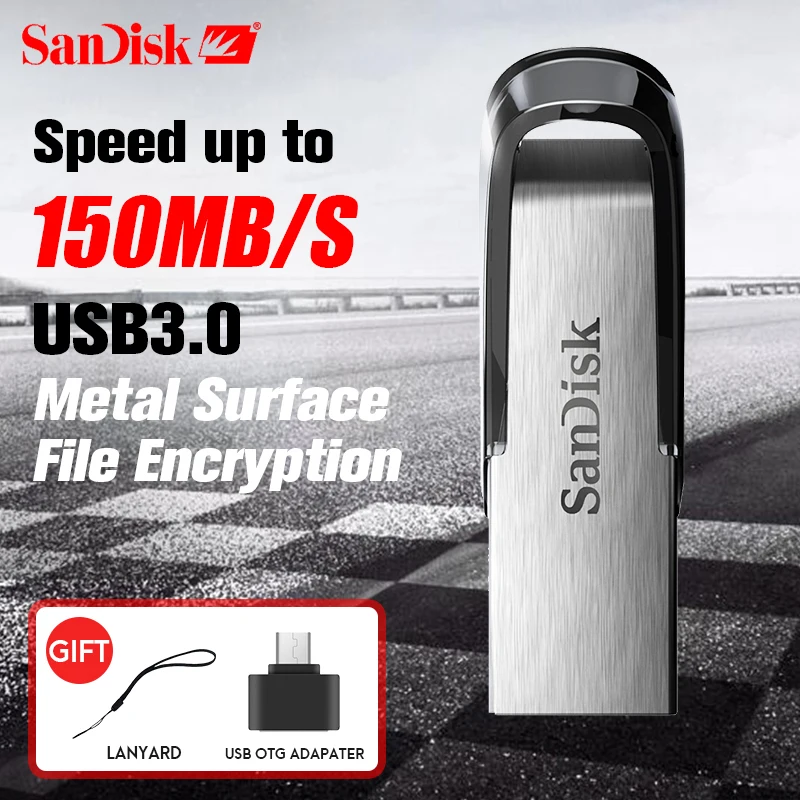Sandisk USB 3 0 pendrive Original CZ73 Ultra Flair 256 ГБ 128 PEN DRIVE 64 32 16 Бесплатная доставка usb флэш