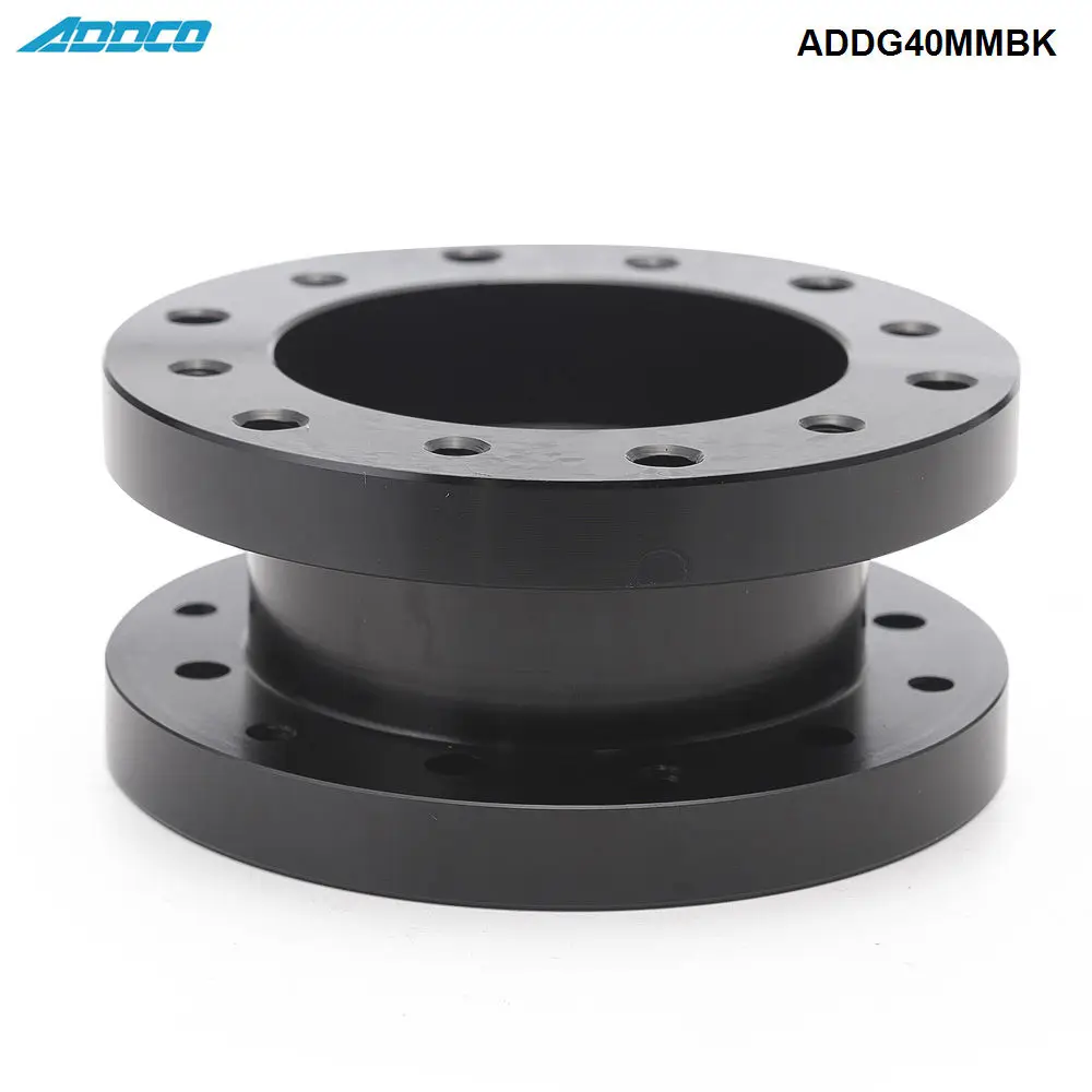 ADDCO алюминиевый сплав 40 мм Высота рулевого колеса автомобиля концентратор Расширение адаптер прокладка ADDG40MMBK